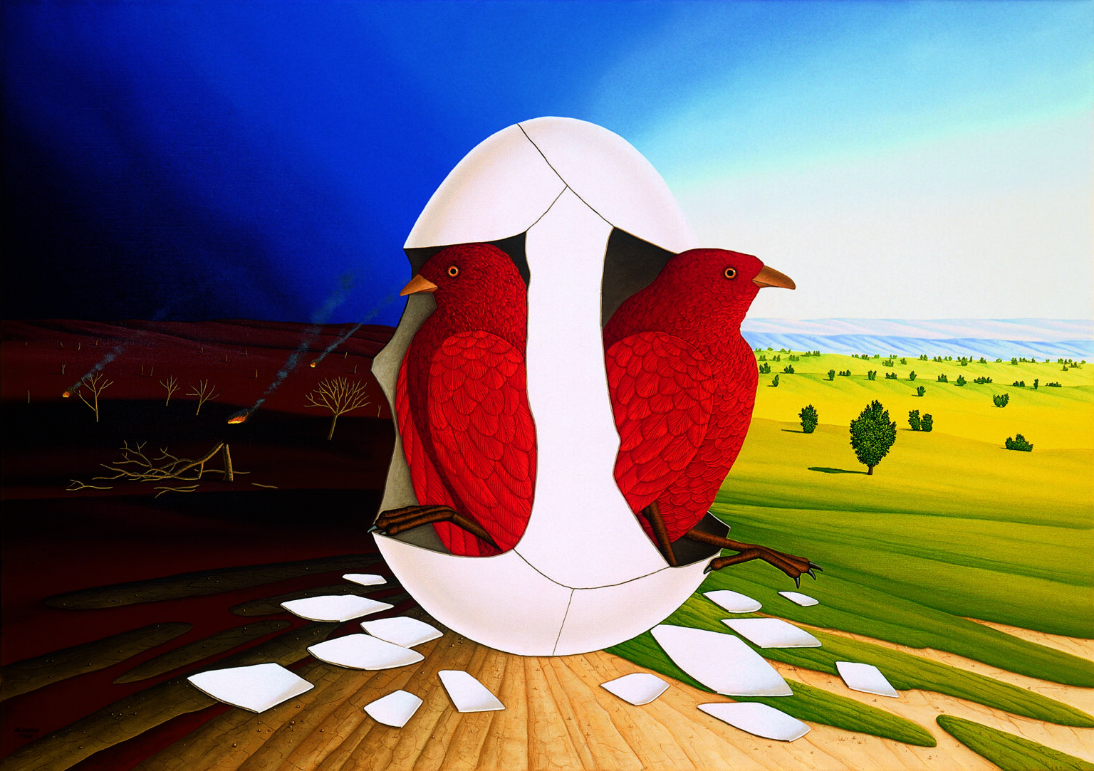 Two out of the egg – Natura mystica – Siegbert Hahn